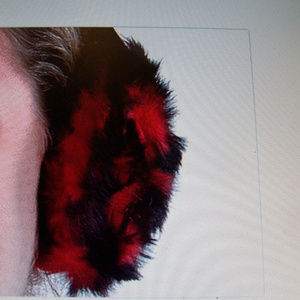 La Fiorentina Rosette Earmuffs - Rabbit Fur WOMEN